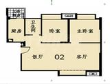 御天下 2室2厅1卫 84.00平米
