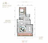 旭辉恒基江山府1期 4室4厅4卫 132.00平米