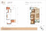 富豪三里花城二期 3室2厅2卫 103.00平米