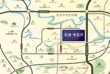 龙湖听蓝湾1期区位图