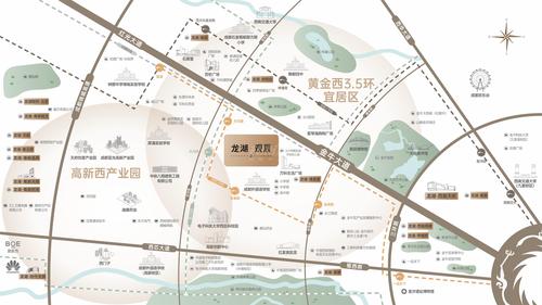 龙湖观辰名邸1期效果图