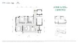 云璟林翠苑1期 3室2厅2卫 109.00平米