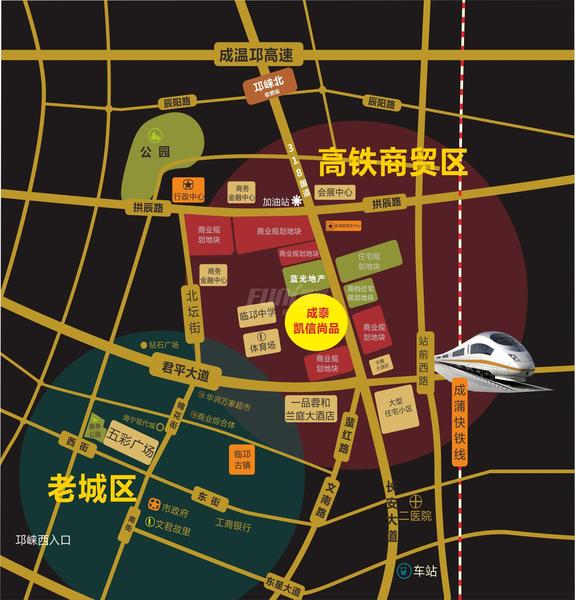 区位图