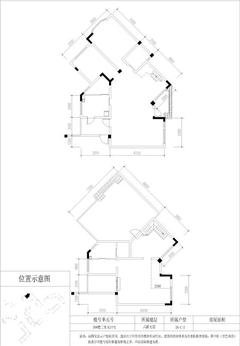润扬双河鹭岛1室1厅1卫118.00平户型