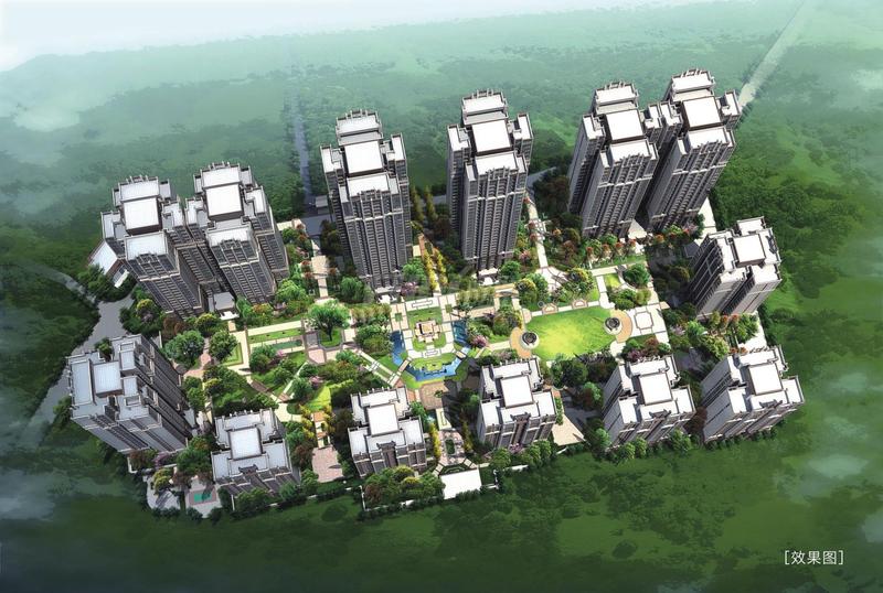 东麓驿境鸟瞰图
