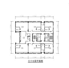 沁园世纪广场2期60.00平户型