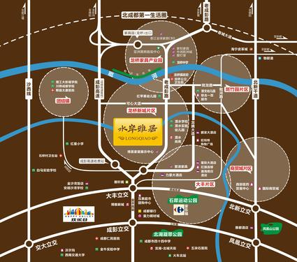 水岸雅居区位图