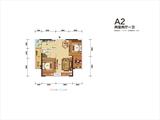 南湖左岸•如果 2室2厅1卫 71.37平米
