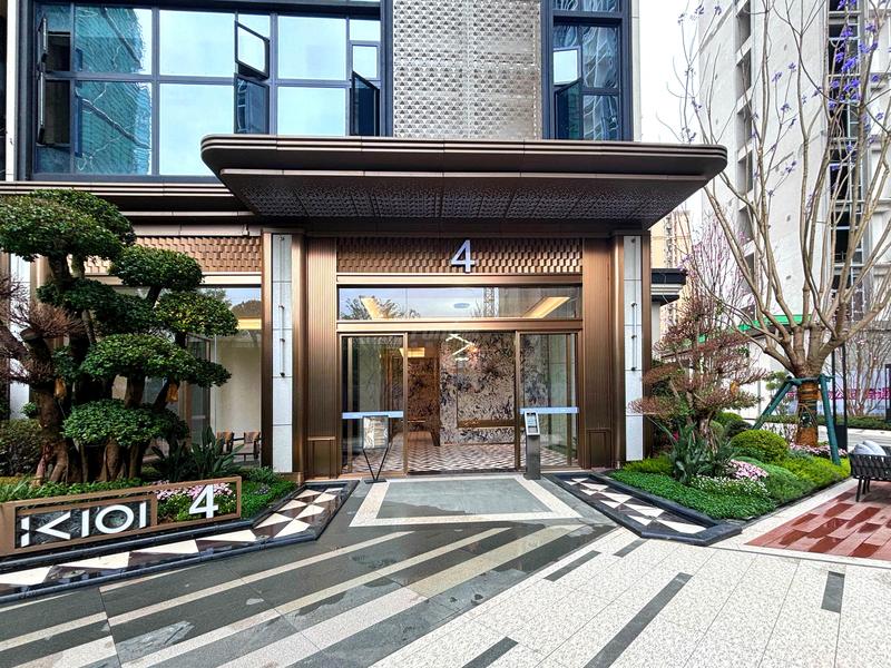 高定单元入户门厅