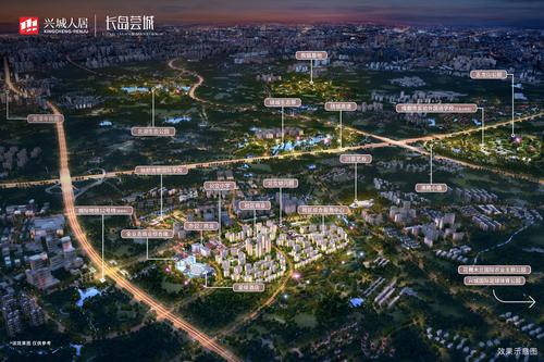 长岛荟城二期（荟锦阁、荟贤阁）区位图