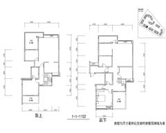 上品金沙1期4室3厅3卫227.64平户型