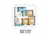 河曲佳苑 3室2厅1卫 99.26平米