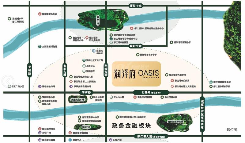 区位图