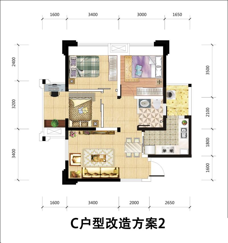 C户型