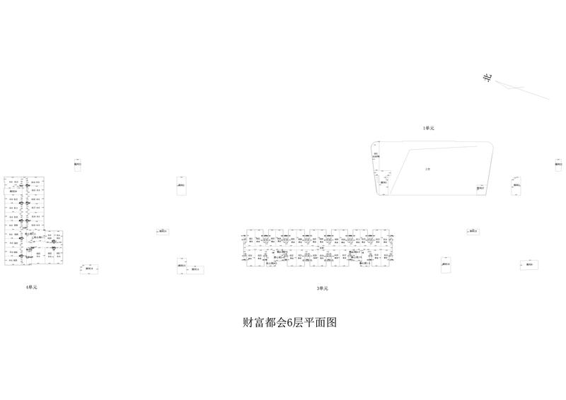 六层平面图