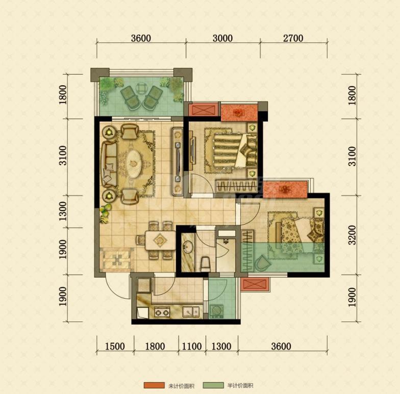 昌建星悦城户型图图片