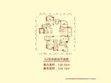 上林西江国际社区3期 4室2厅2卫 154.19平米