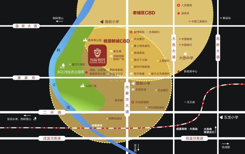 力扬时代名苑区位图