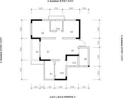 和悦澜庭3室2厅2卫78.00平户型