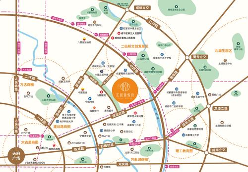东宸锦悦府1期区位图