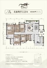 金阳美景三期 5室2厅3卫 245.41平米