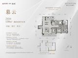 融信缦云名邸1期 4室2厅2卫 158.00平米