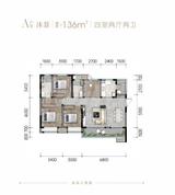 钟家湾TOD澜苑1期 4室2厅2卫 134.00平米