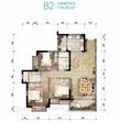 林语台（嘉裕第六洲8期）3室2厅2卫114.00平户型