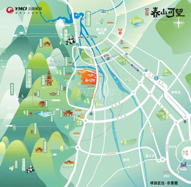 梦享･青城1期区位图