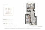 保利西汇智慧云城1期 3室2厅2卫 108.84平米