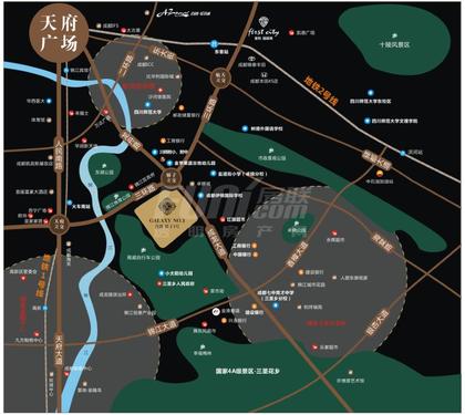 首创娇子1号区位图
