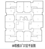 23-27层写字楼平面图
