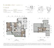 钟家湾TOD澜苑1期5室2厅3卫192.00平户型
