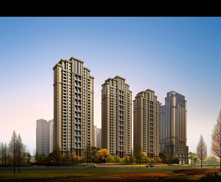 高层住宅效果图