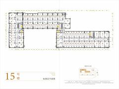 城南美地中心1期1室38.00平户型