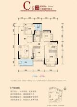 玖珑湾1期 3室2厅2卫 114.24平米