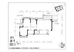 成都融创文旅城1期3室2厅1卫99.75平户型