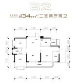 龙泉驿深业泰富广场1期 3室2厅2卫 132.92平米