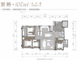 锦城序花园1期 4室2厅3卫 137.00平米