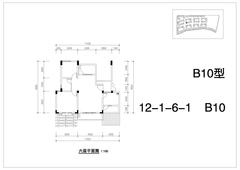堤亚纳河谷2室2厅1卫78.82平户型