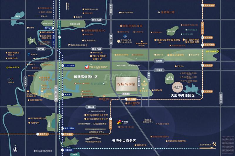 区位图
