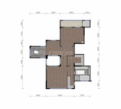 西派宸樾府1期5室3厅4卫380.00平户型