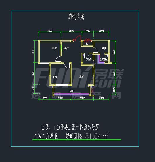 6、10号楼十五层5号房