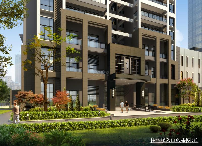 住宅局部效果图