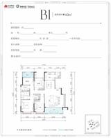 京汉新城·悦隽风华1期 4室2厅2卫 143.00平米