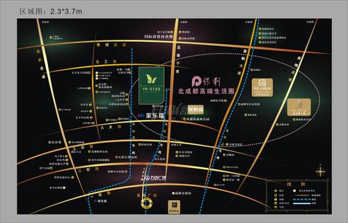 保利春天花语区位图