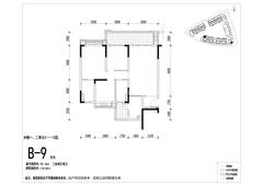 成都融创文旅城1期3室2厅2卫114.81平户型