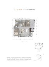 桂语麓境花园1期 4室2厅2卫 141.00平米