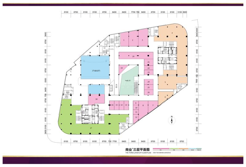 商业3层平面图