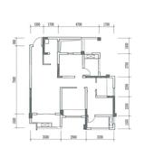 朗基少俊阁1期 3室2厅2卫 82.00平米
